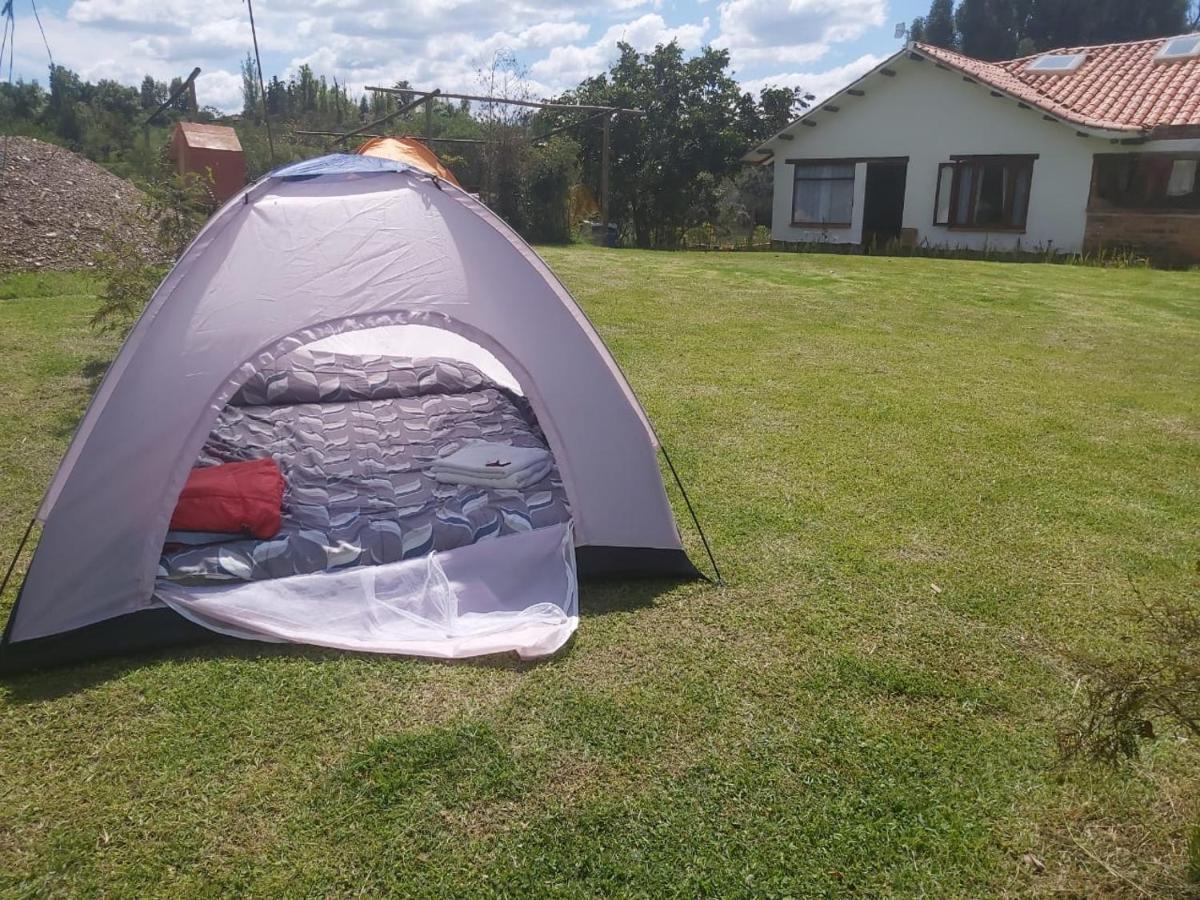 Hospedaje Y Zona De Camping Pistacho Konuk evi Villa de Leyva Dış mekan fotoğraf