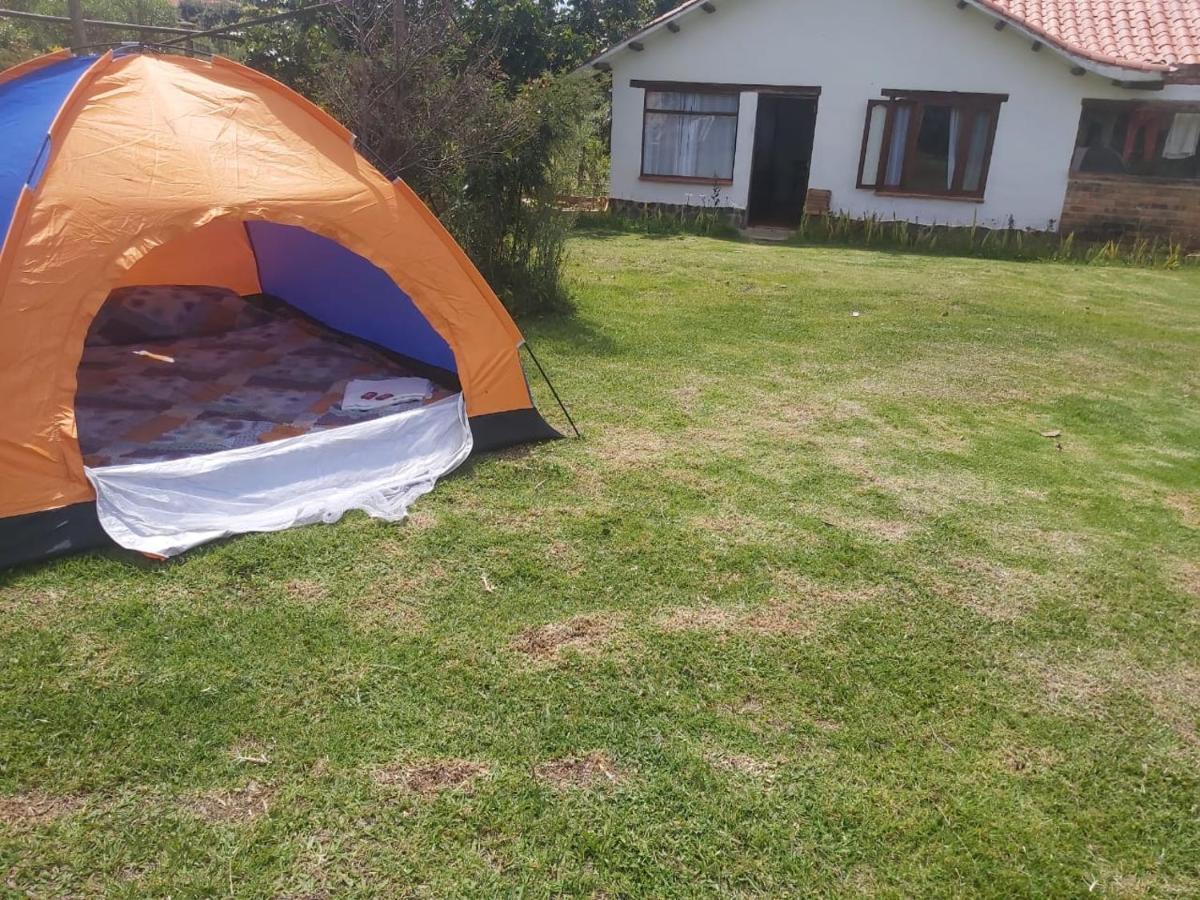 Hospedaje Y Zona De Camping Pistacho Konuk evi Villa de Leyva Dış mekan fotoğraf