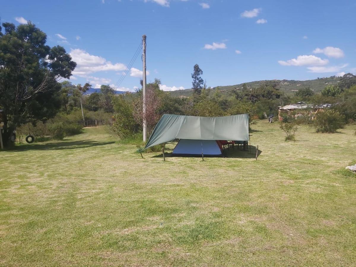 Hospedaje Y Zona De Camping Pistacho Konuk evi Villa de Leyva Dış mekan fotoğraf