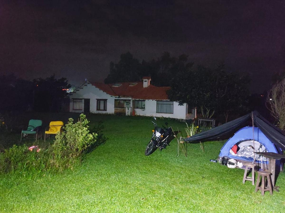 Hospedaje Y Zona De Camping Pistacho Konuk evi Villa de Leyva Dış mekan fotoğraf