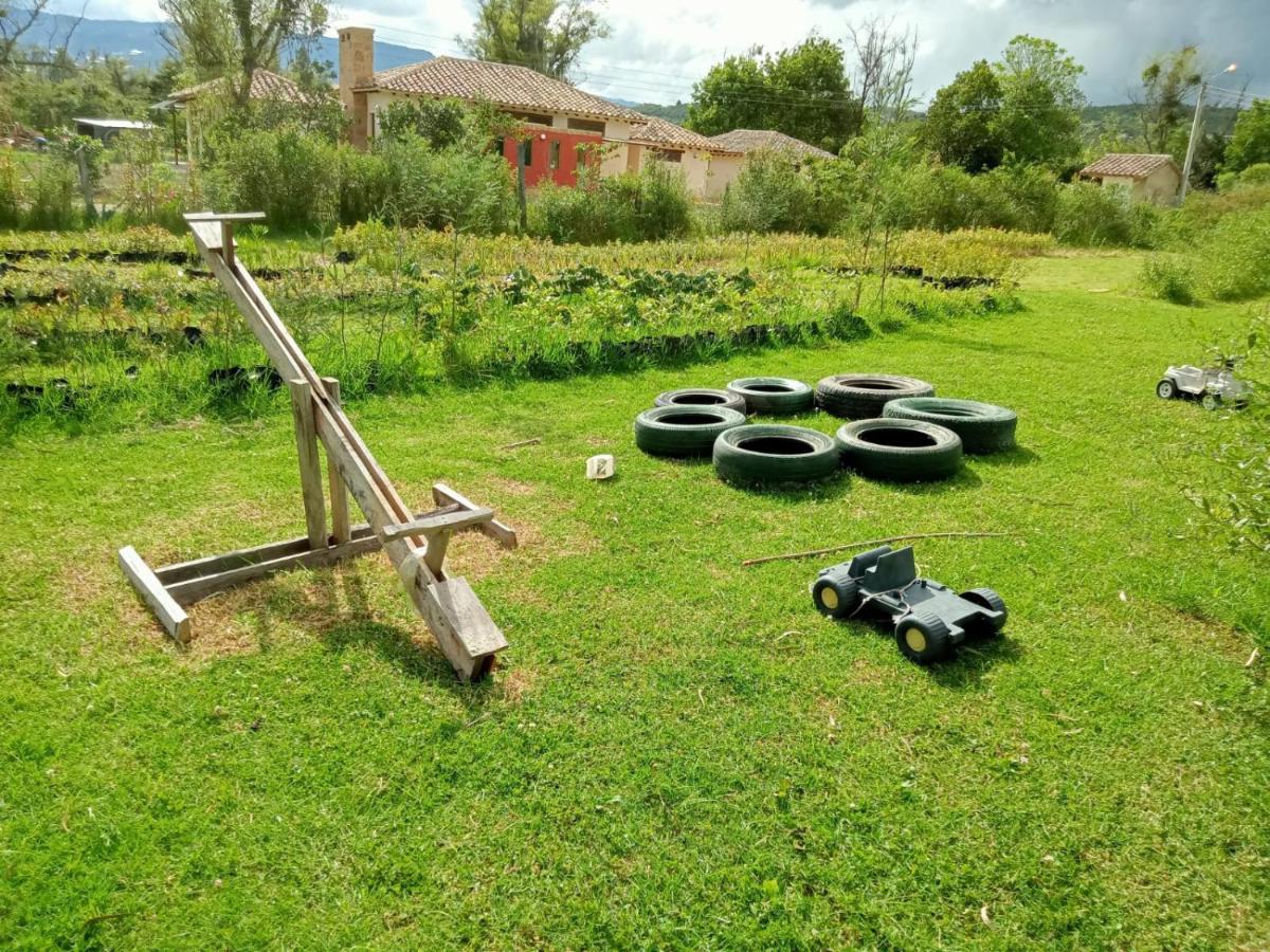Hospedaje Y Zona De Camping Pistacho Konuk evi Villa de Leyva Dış mekan fotoğraf